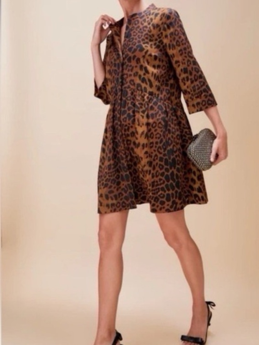 TUCKERNUCK Leopard Royal Shirt Dress XXXL
